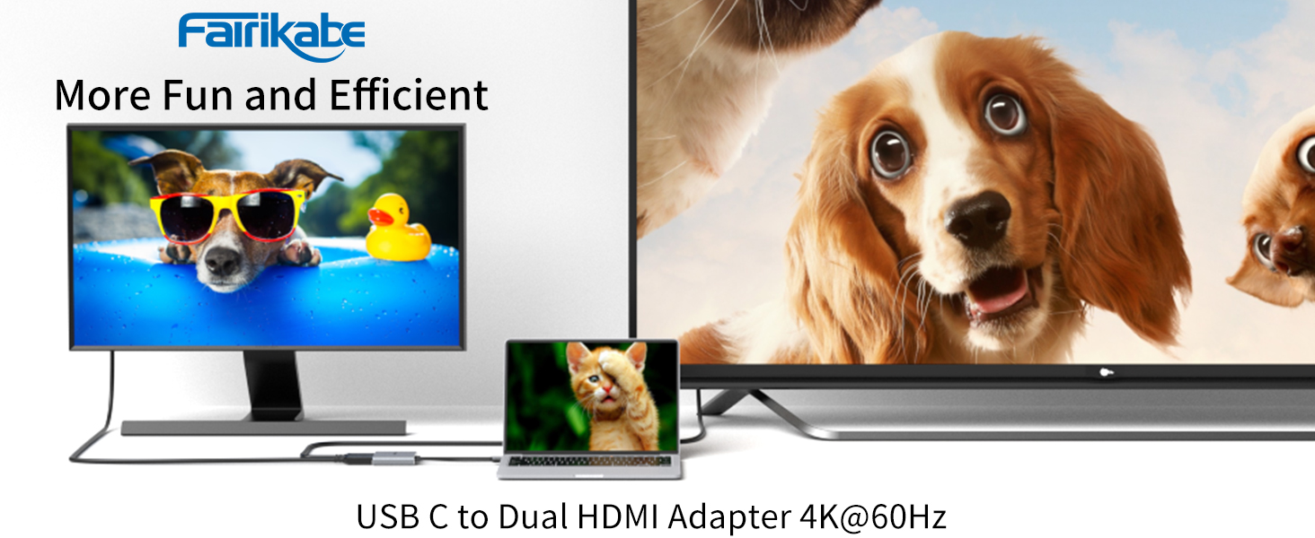 USB C to HDMI Adapter with 100W PD Charging