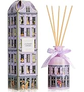 COCORRÍNA Reed Diffuser - Lavender Garden 6.76 fl oz Reed Diffuser with 8 Sticks Home Fragrance B...