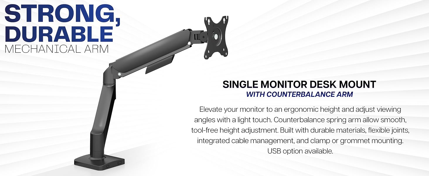Counterbalance Desk Mount