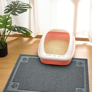 cat litter mat