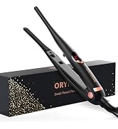 ORYNNE 3/10'' Small Flat Irons for Short Hair Pixie Cut, 5s Ultra Fast Heat Up Tiny Pencil Flat I...