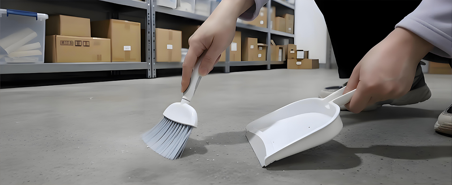 Small Broom and Dustpan Set