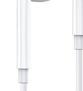 MOSWAG USB C Headphone Wired Earbuds in Ear Headphones with Mic and Volume Control Compatible wit...