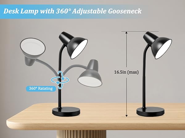 basic LED desk lamp
