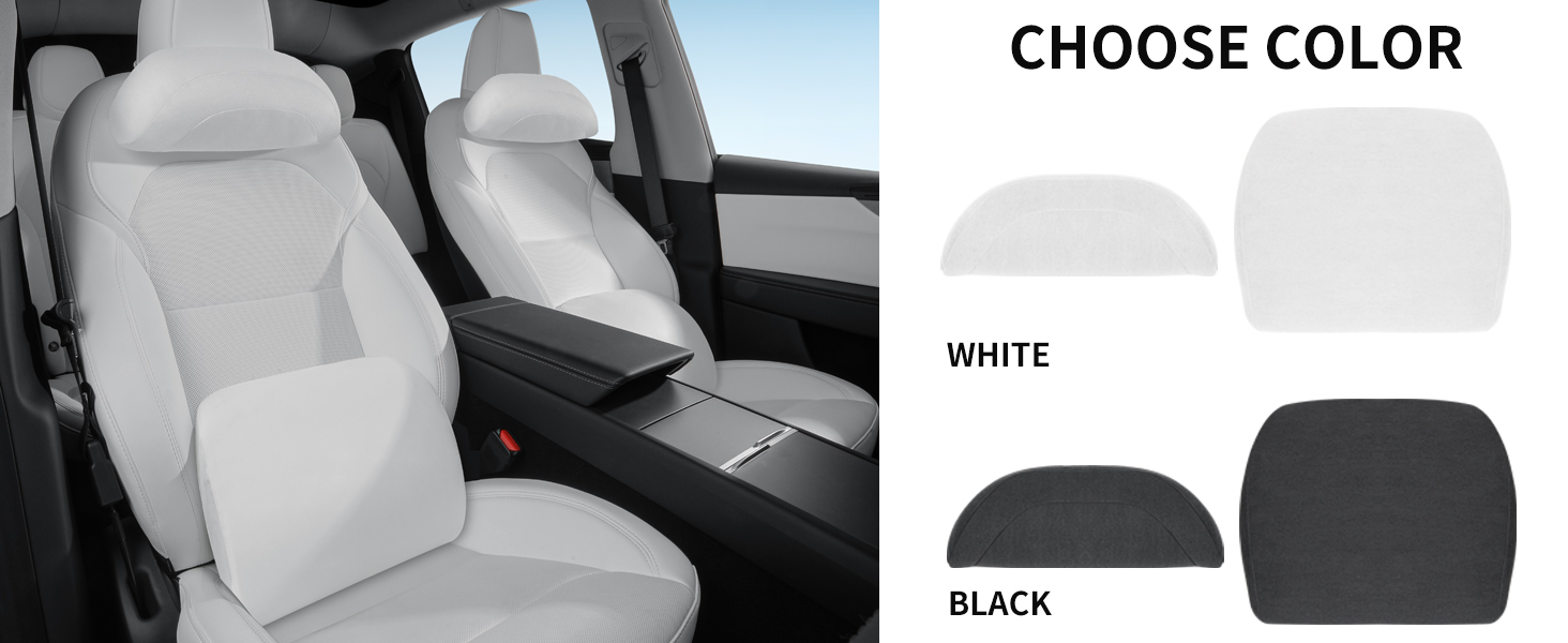 tesla neck pillow model y tesla y juniper headrest lumber white tesla headrest pillow tesla pillows