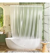 Bathway Shower Curtain Liner, Frosted Shower Curtain Liner 72x84 PEVA Waterproof Shower Curtain L...