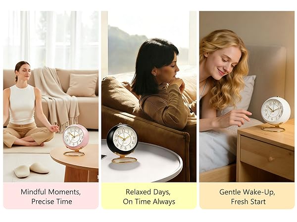Azxb Analog Alarm Clock