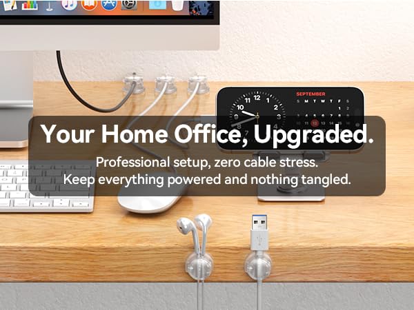 Universal cable management kit for USB-C
