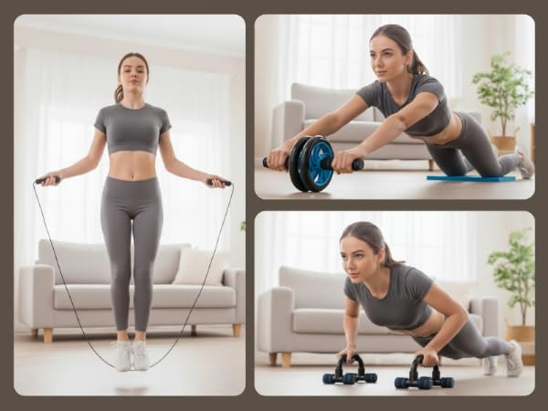 Ab Exercise Wheels Kit