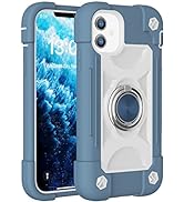 MARKILL Compatible with iPhone 11 Case 6.1 Inch with 360°Rotate Ring Stand, Military Grade Drop P...