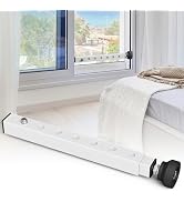WooFog(Short)Window Security Bar Adjustable, Window Bars Security Inside, Window Lock Bar for Hor...