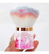 Ruetail Nail Dust Brush for Nails, Nail Art Dust Powder Remover Brushes for Cleaning Fingernails ...