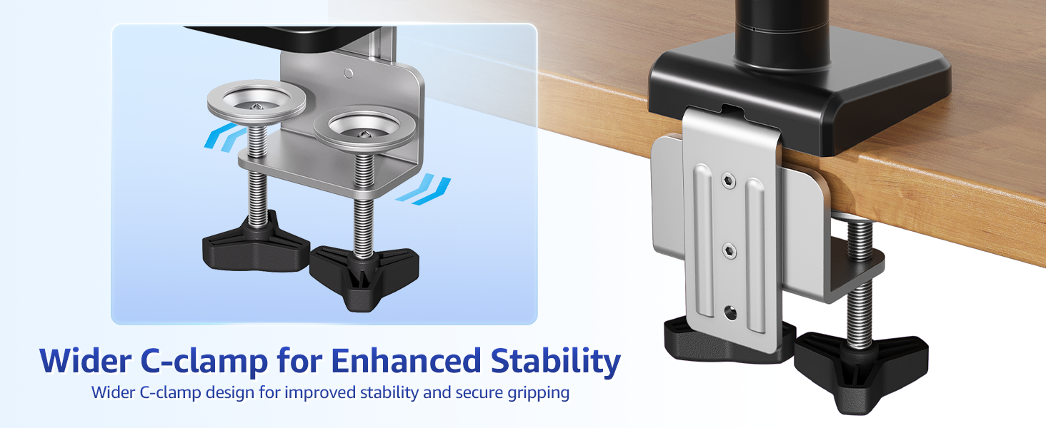 heavy duty monitor arm