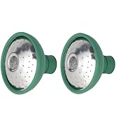 2Pcs Green Universal Garden Watering Can Rose Head Water Sprinkler Sprayer Fit All Watering Can R...