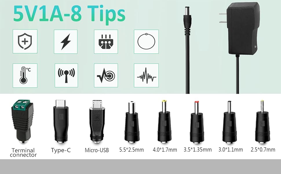5V1A 8Tips