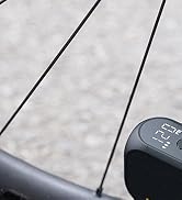 Tiny Pump Bike Pump with Gauge Portable Ultra-Mini 120PSI Electric Bicycle Pump Type-C Rechargeab...