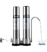 VORTOPT F9 Countertop Water Filter, Direct Connect Water Filtration System | 0.01µm Filtration Re...
