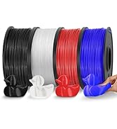 JAYO TPU 3D Printer Filament Bundle, 95A Flexible Soft TPU Filament 1.75mm, 250g Spool, 4 Rolls, ...