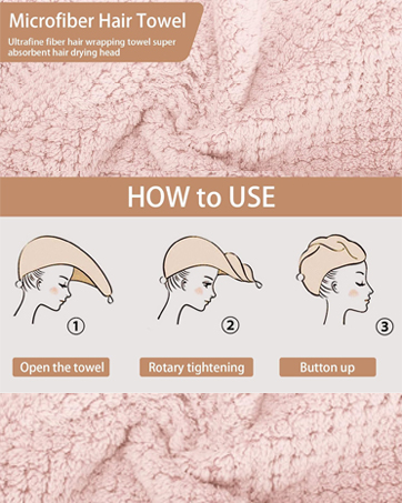 Microfiber Hair Towel