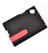 Black Outdoor Survival Bottle Opener Card Multi Tool Outdoor Barbecue Knife Camping Tool Hiking L...