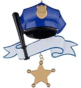 MAXORA Personalized Police Ornaments - Policeman Christmas Tree Ornament 2022 - Cop Cap Christmas...