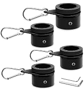 Flag Pole Rings, Aluminum Alloy Flagpole Rings 360° Rotating Anti Wrap Flag Mounting Ring, Spinni...