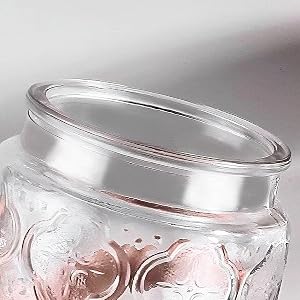 nut jars with lids oatmeal storage container oregano container glass plastic canister with airtight