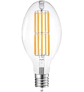 ANWIO LED ED37 Filament Brightness Bulb, 54W(300W Incandescent Equivalent) Nondimmable 5000K Dayl...