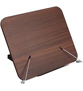 Honagu Desk Book Stand,Reading Rest Book Holder, Angle Adjustable Book Stand Hands Free for Textb...