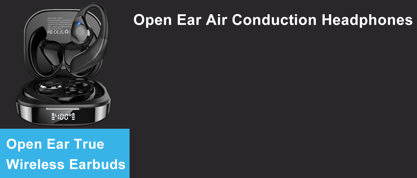 BANIGIPA Open-Ear Air Conduction Headphones