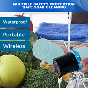 Portable Fruit Vegetable Washing Machine
