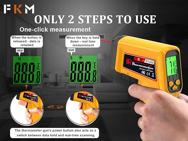 infrared thermometer gun