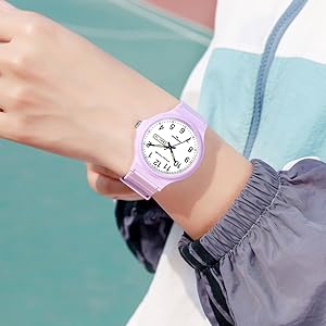 women watch ladies watch waterproof sport simple wrist watch