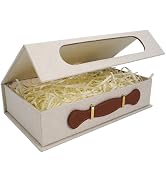 Hiwhy Photo Storage Box Stylish 5" x 7" Picture Storage Container Linen Memory Box Perfect to Sto...