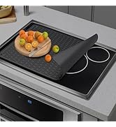 Stove Top Cover for Electric Stove, Stove Cover 30x21inch, Heat Resistant Stove Top Mat, Silicone...