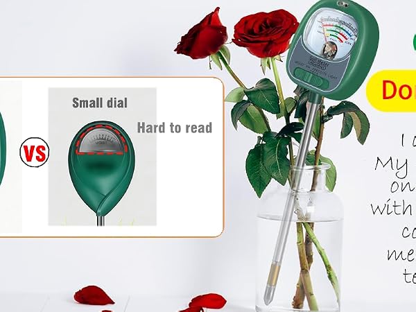 4 in 1 soil ph moisture tester for garden home soil ph meter plants