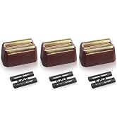 3 Pack Professional 5 Star Series Finale Shaver Replacement Foil and Cutter Bar Assembly Compatib...