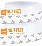 33.5 Ft Weather Stripping Door Seal Strip, Silicone Tape for Draft Stopper, Self Adhesive Shower ...