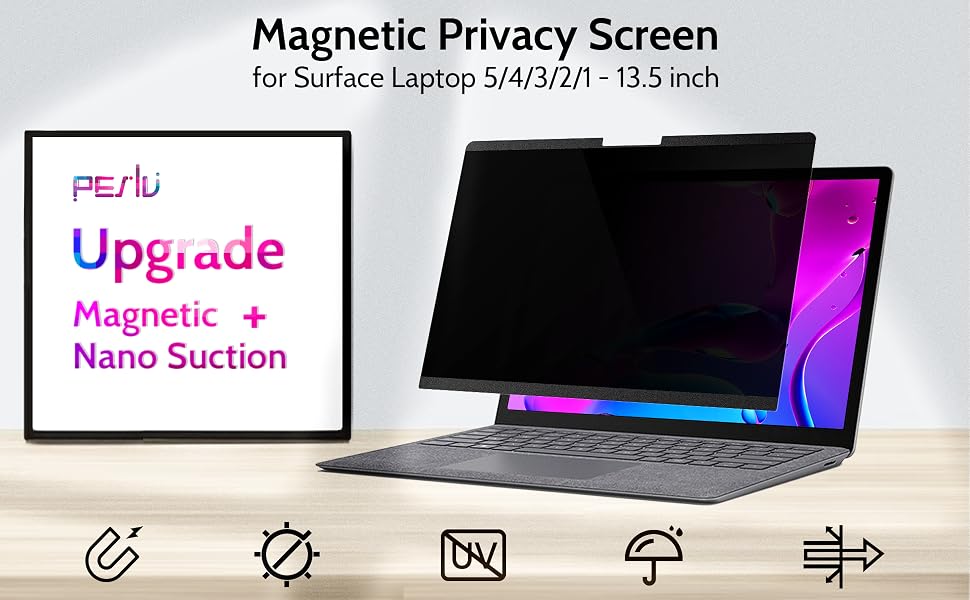 surface laptop privacy screen 13.5