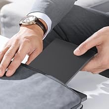 ROOFULL external DVD reader writer is protable and slim