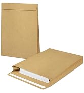 Cheardia 30 Pack Expandable Large Kraft Envelopes, 13" x 9.3" Self Seal Anti Tear Catalog Envelop...