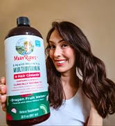 MaryRuth's Liquid Multivitamin + Hair Growth | Clinically Tested in Women for Thicker Hair & Faci...