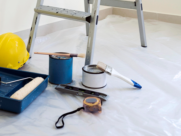 painters drop cloth