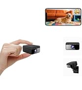Hidden Camera with Cloud, 4K HD WiFi Mini Spy Camera 150° View Video, Wireless Indoor Surveillanc...