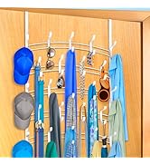 LYNK Professional Home Over The Door Hooks - 46 Hook Over The Door Hanger - Over Door Coat Rack...