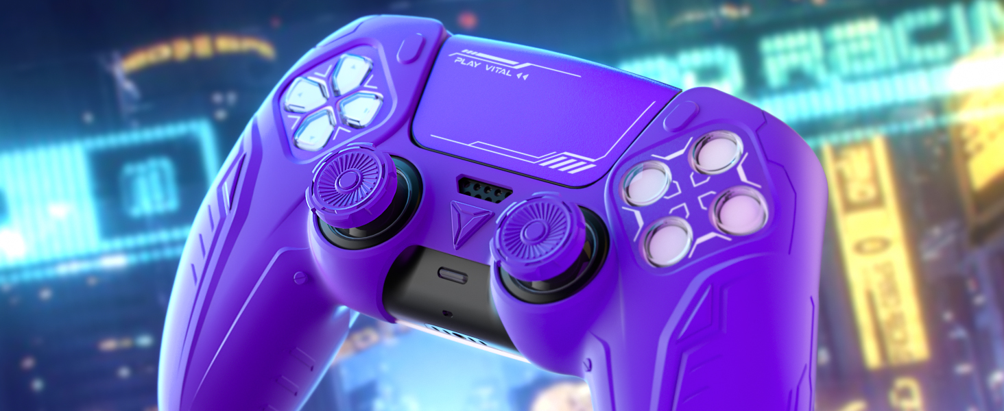 PlayVital Silicone Grip Skin for ps5 Controller