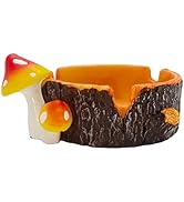 Ashtray Cigarette Snuffer for Smokers Cool Ashtrays,Mushroom Ashtray Outdoor Ashtray Decor, Mushr...
