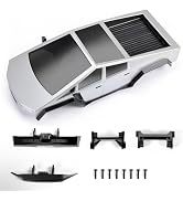 RC Car Hard Body Shell Pickup with Front Rear Bumpers for TRX4M Bronco Defender, 1/18 Scale Crawl...