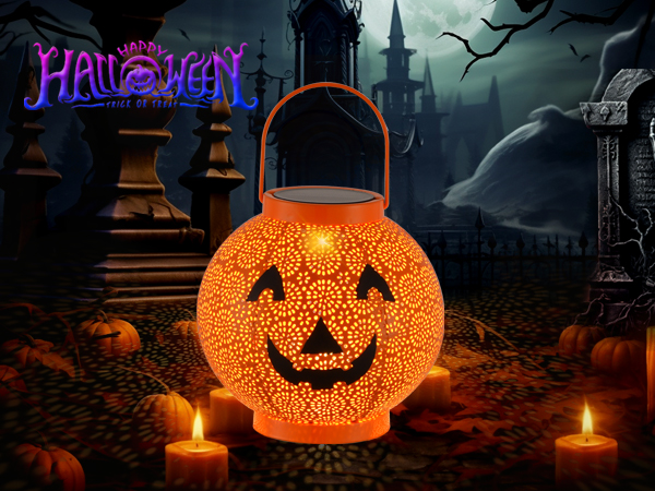 Halloween Hanging Solar Lantern Outdoor
