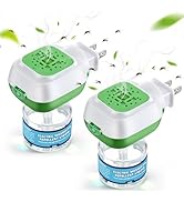 Mysora 4 Pack Mosquito Repeller, Electronic Mosquito Repellent Plug in Indoor Use, Include 2Pcs 2...